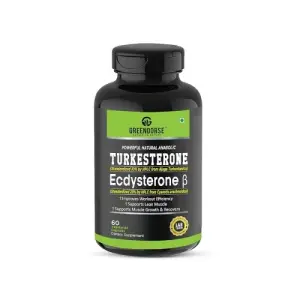 Greendorse Turkesterone with Ecdysterone Supplement  | 60 Veg Capsules