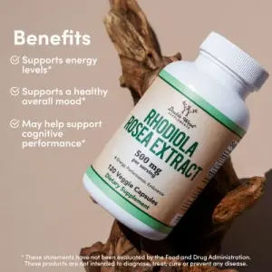 Double Wood Rhodiola Rosea Capsules