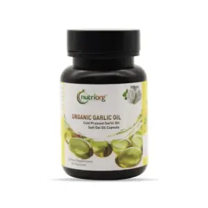 Nutriorg Garlic Oil Soft Gel - 500mg | 60 Capsules